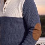 High Collar Corduroy Retro Pullover - Cross & Crown