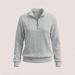 AMY SWEATER WITH ZIPPER