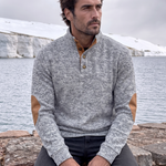 Lucien Heritage Elbow High Collar Pullover - Cross & Crown