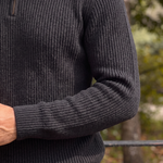 Classic Highland Quarter-Zip Sweater - Cross & Crown