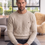 Minimalist Knit Pullover - Cross & Crown