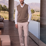 100% Merino Wool Sweater Vest - Cross & Crown