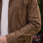 Monaco Suede Vintage Jacket - Cross & Crown