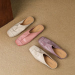 Priya Genuine Leather Mules