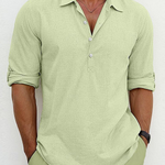 HARRISON LINEN POLO