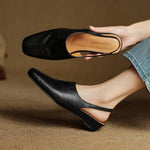 Svella Genuine Leather Slingbacks