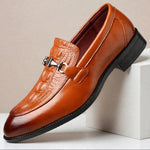 Rovian Polished Leather Bit Loafers