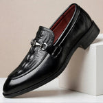 Rovian Polished Leather Bit Loafers