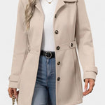 ELOISE BELTED MID-LENGTH COAT