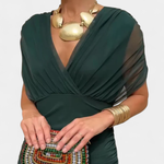 VALENTINA WILDFLOWER V-DRESS