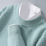 Cole Cashmere-Wool Crewneck Sweater