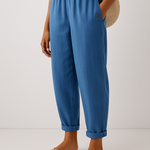 Halden Straight-Leg Pants With Side Pockets