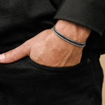 Hudson Steel Adjustable Bracelet