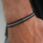 Hudson Steel Adjustable Bracelet