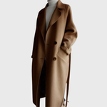 Ines Double-Button Longline Overcoat