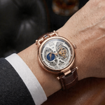 Hastings Skeleton Dial Moon-Phase Mechanical Watch
