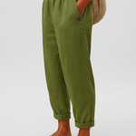 Halden Straight-Leg Pants With Side Pockets