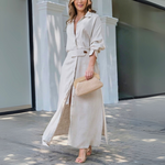 Celeste V-Neck Flowing Maxi Dress