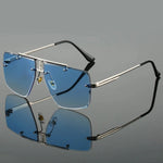 Dalton Rimless Square Sunglasses
