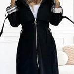 Ruby Waterproof Zip-Up Hooded Coat