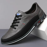 Dreno Textured Leather Shoes