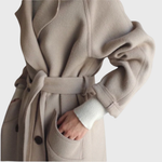 Ines Double-Button Longline Overcoat