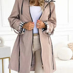 Ruby Waterproof Zip-Up Hooded Coat
