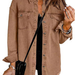 Robin Frayed-Hem Denim Shacket