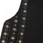 Jane Mirror Embroidered Boho Vest
