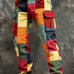 VARRON PATCHWORK UTILITY PANT