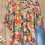 PRIMROSE FLORAL APPLIQUÉ BLOUSE