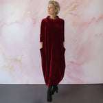 Leona | Velvet Maxi Dress