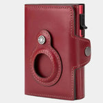 Leather Magnet Wallet Anti-Scam - Cross & Crown