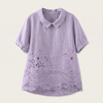 LILY BLOOM EMBROIDERED TOP