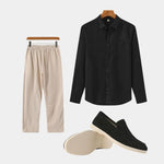 Linen Noire Set - Cross & Crown