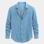 Linen Reverie Summer Shirt - Cross & Crown