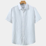 Lumière Linen Shirt – Cross & Crown