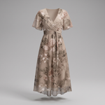 LUNETH FLUID V DRESS