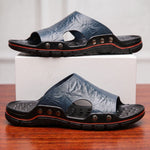 MONTEROSSO LEATHER SANDALS
