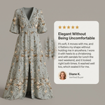 MARISA ELEGANT FLORAL DRESS