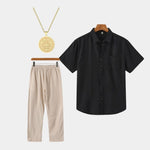 Medaglia Nera Set - Cross & Crown