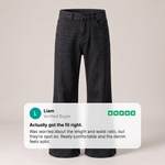 MEN'S FLARE BOOT CUT JEANS