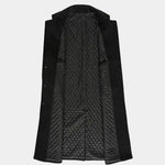 Mens Wool Blend Trench Coat - Cross & Crown
