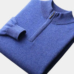 Merino Half Zip Sweater - Cross & Crown