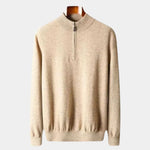 Merino Half Zip Sweater - Cross & Crown