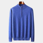 Merino Half Zip Sweater - Cross & Crown