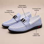 MIDHURST BUCKLE SLIP-ON SHOES