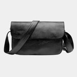 Milan Essential Leather Shoulder Bag - Cross & Crown