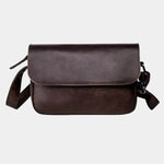 Milan Essential Leather Shoulder Bag - Cross & Crown