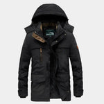 Military Hooded Jacket - Cross & Crown